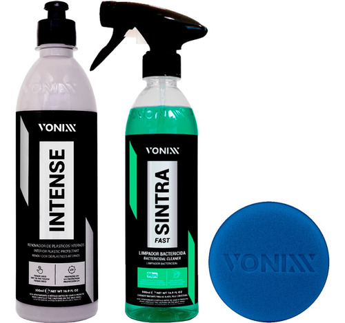 Kit Renovação De Borrachas Sintra + Intense Vonixx