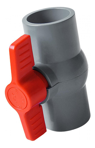 Accesorios De Plomería De Válvula De Bola De Pvc Gris 40mm