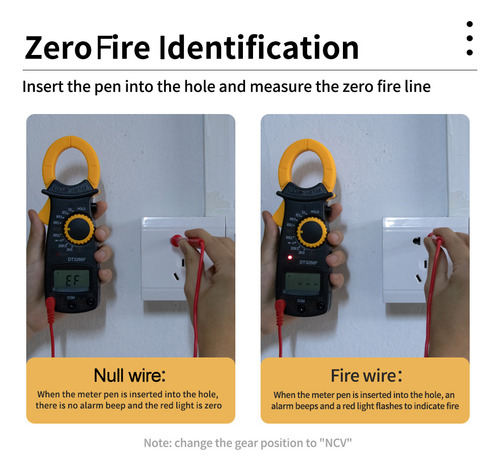 Pinza Amperimétrica, Identificación De Cables, Resistencia A