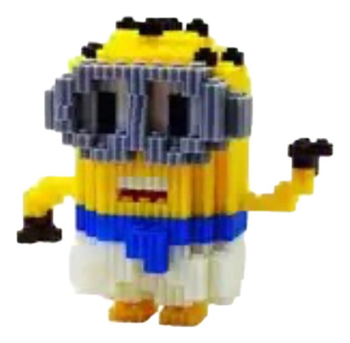 Mini Bloque Armable Figura 3d Minions 630 Pcs