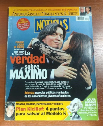 Revista Noticias 24 De Mayo De 2012 La Verdad Sobre Maximo