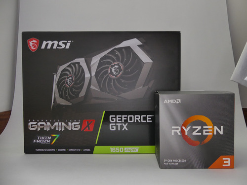 Combo Gamer Amd Ryzen 3 3100 Y Nvidia Gtx 1650 Super