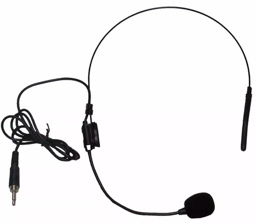 Microfono Vincha Mini Canon Plug Para Inalambrico Uhf Vhf