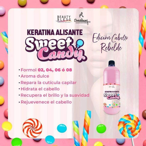 3 Keratina Alisante 1lt Overblown A Elección Variedad