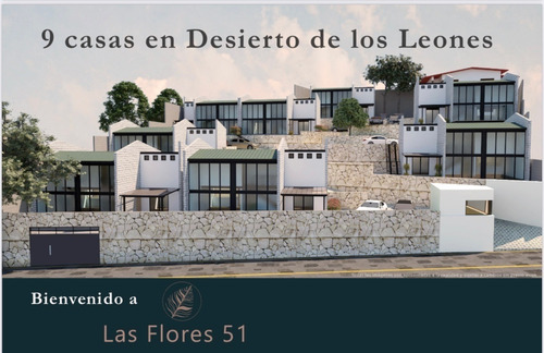 Casas  Las Flores En Desierto De Los Leones