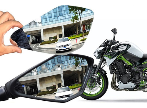 Espejo Retrovisor Lateral Convexo Para Kawasaki Z900 Z 900