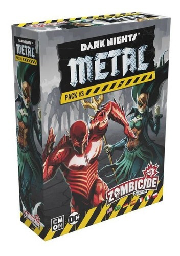 Zombicide 2ª Edição Dark Nights: Metal Character Pack 3