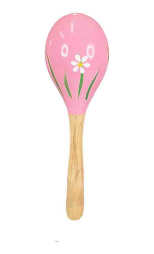 Maraca De Madera Infantil Grande Estimulación Sonora