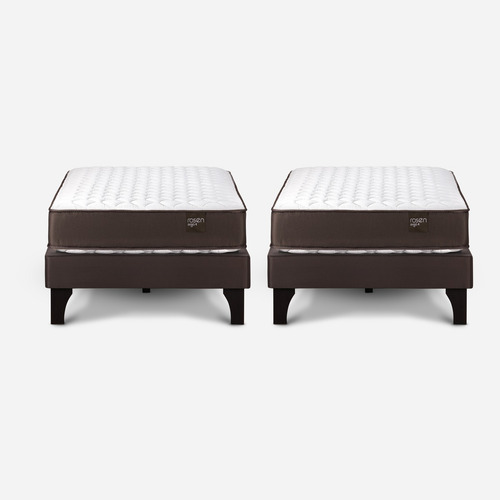 Set Cama Europea Rosen New Ergo T 1 Plaza 90 X 200 Cm