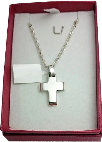 Cadena Force 60 + Cruz Plata 925 Hombre Kendra Joyas