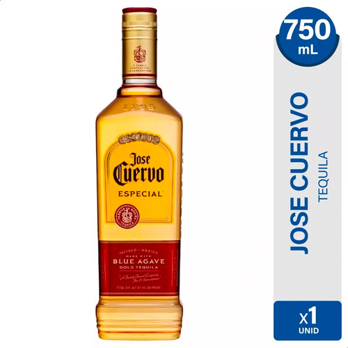Tequila Jose Cuervo Especial Gold Dorado 750ml - 01mercado