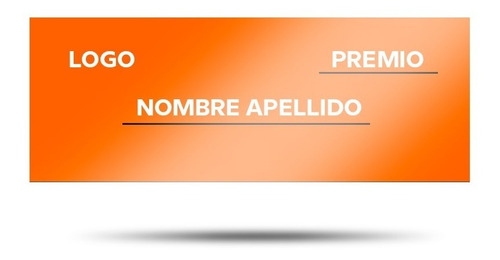 Cheque Publicitario Gigante De 90x50 Cm