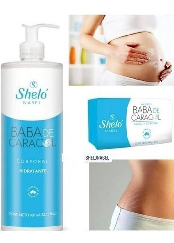 Imagen 3 de 9 de Crema De Baba De Caracol Corporal - Estrías