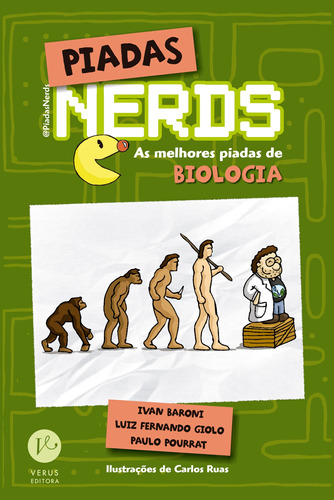 Piadas Nerds: As melhores piadas de biologia, de Baroni, Ivan. Verus Editora Ltda., capa mole em português, 2012