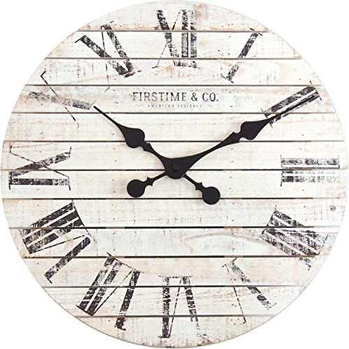 Firstime 10066 Reloj De Pared Color Blanco