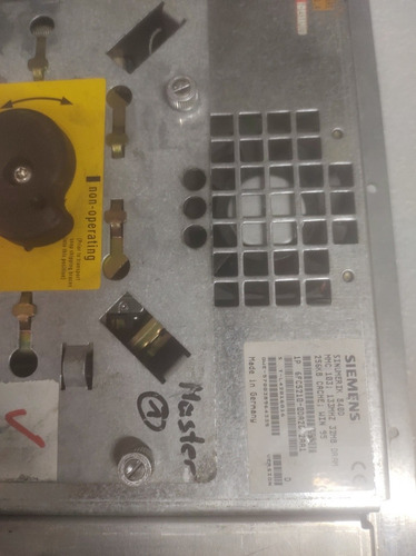 Siemens Sinumerik 6fc5210-0da20-2aa1 De Uso. (Usado)