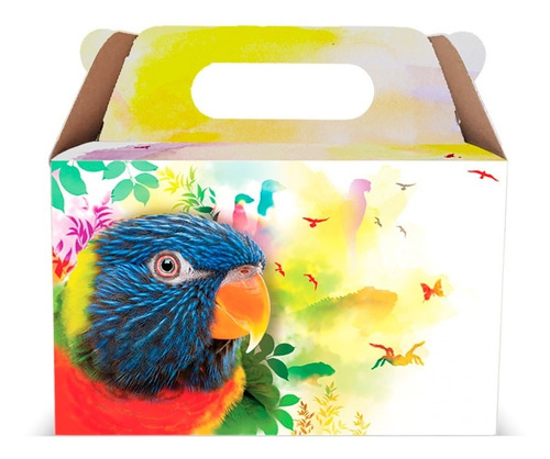 Caja Transportadora Multicolor P/ Mascotas Pequeñas Redkite