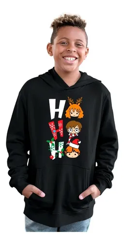 Sudadera Niñ@ Navidad Regalo P/ Intercambio Harry Potter Nvd