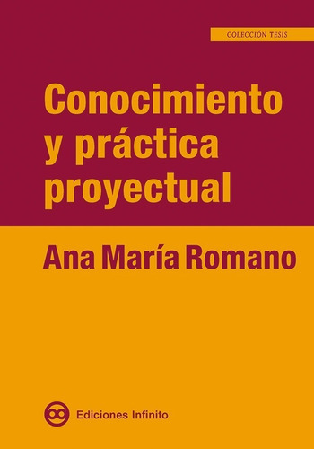 Imagen 1 de 1 de Conocimiento Y Práctica Proyectual // Ana María Romano
