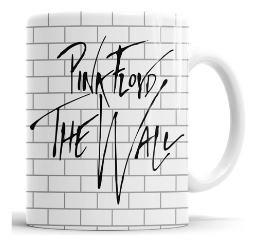 Taza Pink Floyd - The Wall - Cerámica - Negro