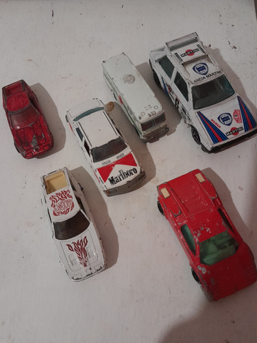 Autitos De Coleccion 80s Rojo (Usado)