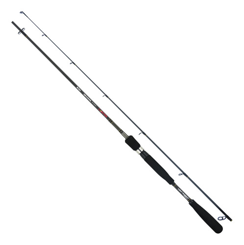 Imagen 2 de 3 de Caña Caster Geminis 1.95m Spinning Grafito Señuelos 10-20 Lb