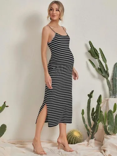 Vestidos Maternos Largos, Premamá, Ropa De Embarazo