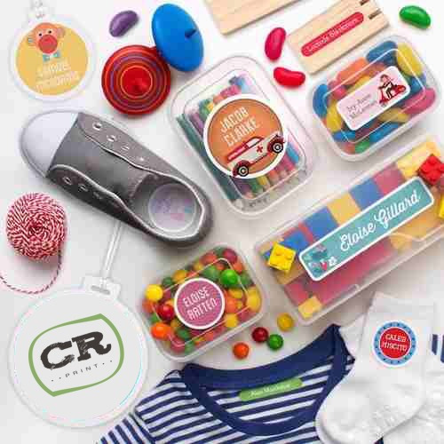 Etiquetas Personalizada Ropa Utiles Escolares Nombre Combo H