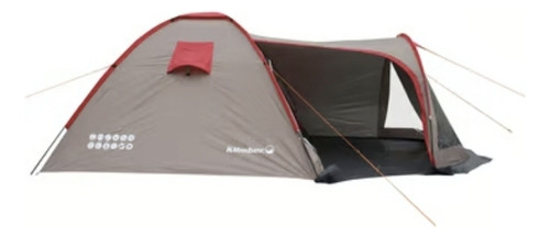 Carpa 4 Personas Doble Techo Abside Comedor Amplia Camping