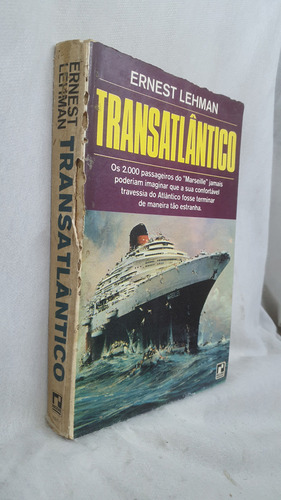 Livro Transatlântico - Ernest Lehman - Ed. Record (Usado)