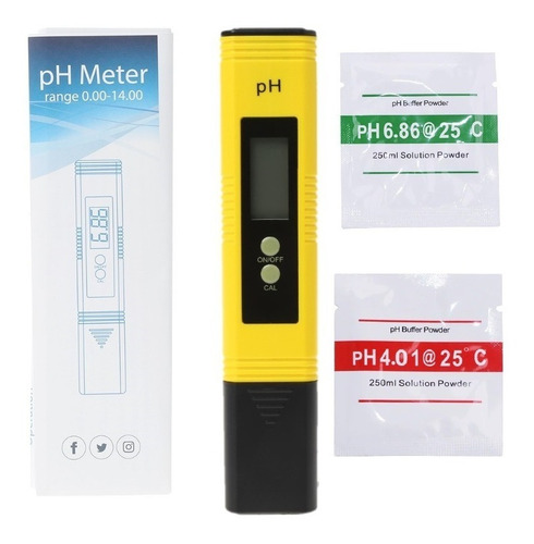 Imagen 5 de 6 de Medidor De Ph Nuevo Digital Portatil Ph 0-14 Portatil Lcd