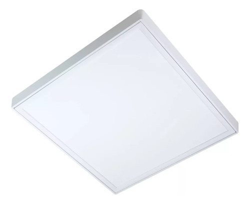 Panel Plafón Led Aplicar 40w Blanco Neutro 60x60cm Lumenac