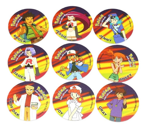 Tazos Pokemon 1ra Edición Colección