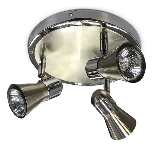 Spot 3 Luces Led Plafon Iluminacion Techo Luz Neutra 40514