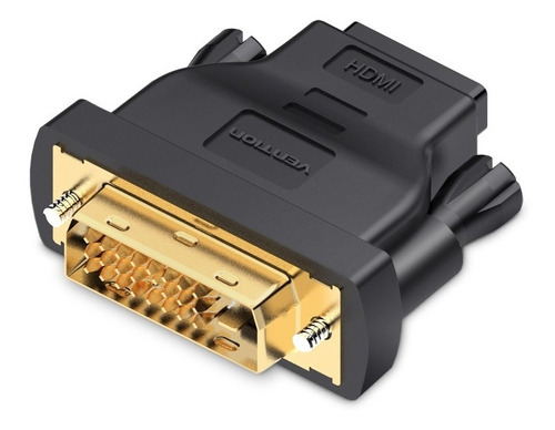 Adaptador Premium Dvi (24+1) Macho A Hdmi Hembra - Vention