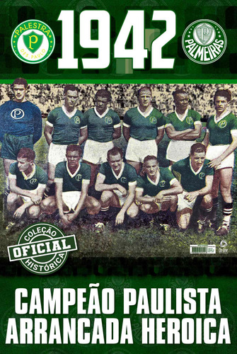 Palmeiras Coleção Oficial Histórica - 8 pôsteres + Box personalizado, de On Line Editora. Editorial On Line Editora, capa mole em português, 2022