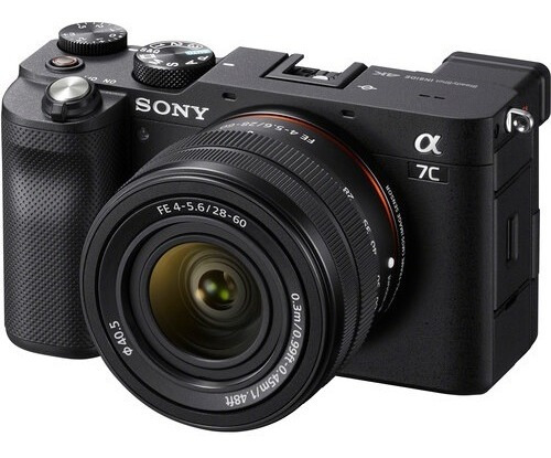 Câmera Sony Alpha A7c + Fe 28-60mm F/4-5.6 + Nf-e **