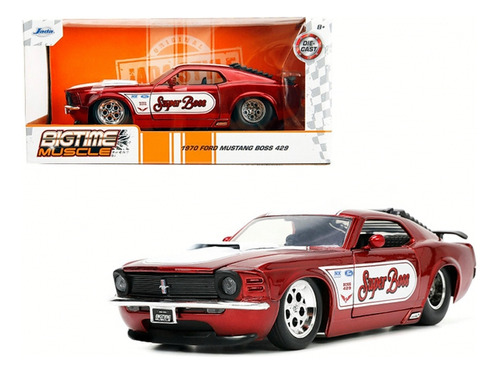 1970 Ford Mustang Boss 429 Escala 1:24 Sb