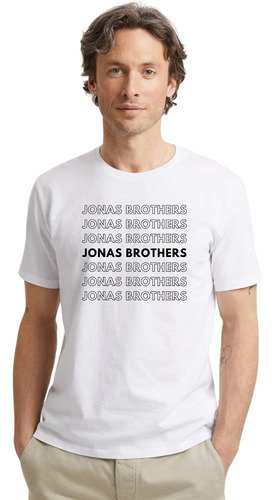 Remera Jonas Brothers - Algodón - Unisex - Diseño Estampa B4