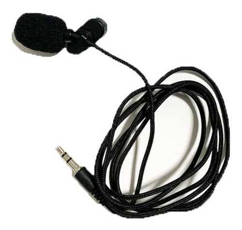 Microfone Lapela P2 Stereo   + Adapatador P2 Para P3