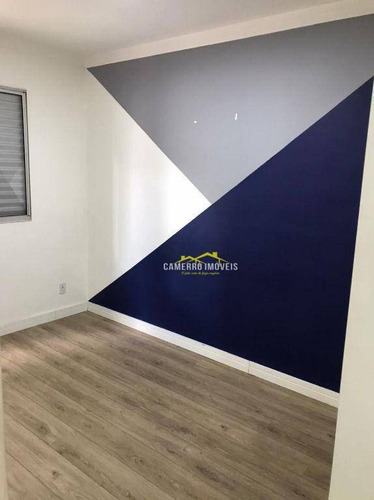 Imagem 18 de 30 de Apartamento Com 2 Dormitórios À Venda, 49 M² Por R$ 190.000,00 - Chácara Letônia - Americana/sp - Ap0781