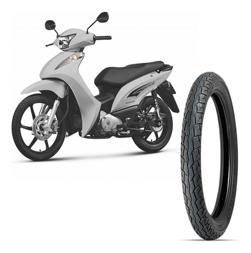 Pneu Moto Biz 125 60/100-17 33l Levorin By Michelin Matrix