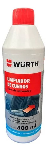 Limpiador De Cueros Wurth 500ml Original