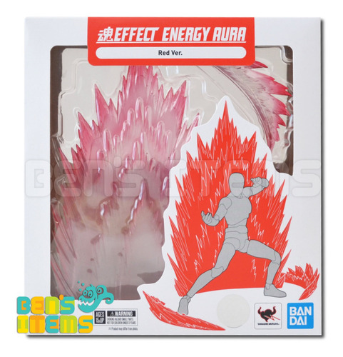 Tamashii Effect Aura -red Ver.- Efecto De Aura Roja Para Shf