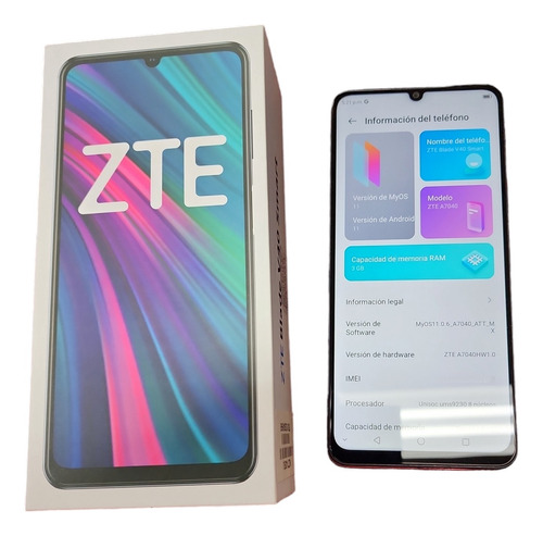 Zte Blade V40 Smart 64gb 3gb Ram 90hz Liberado Rojo