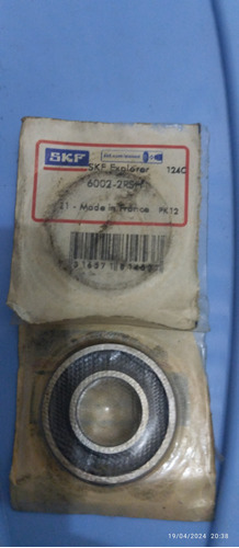 Rodamiento 6002 2rs En Marca Skf, 100% Original 