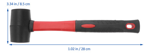 Martillo De Montaje Con Llave, Cabeza Redonda, 12 Onzas