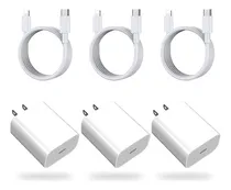 Comprar Paquete De 3 Cargadores De iPhone Cargador Rapido Para Iphon