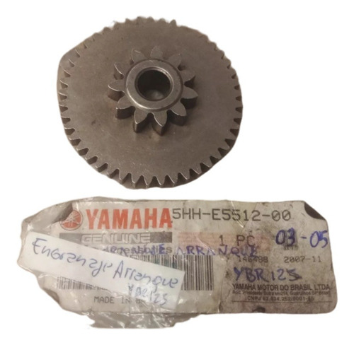 Engranaje Balanc Arranque Yamaha Ybr 125 Orig 5hh-e5512-00