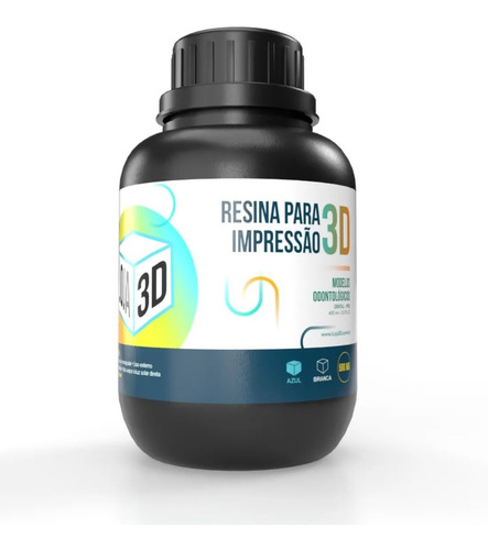 Imagem 2 de 5 de Resina Pro De Alta Performance - Dental - Azul - Loja 3d